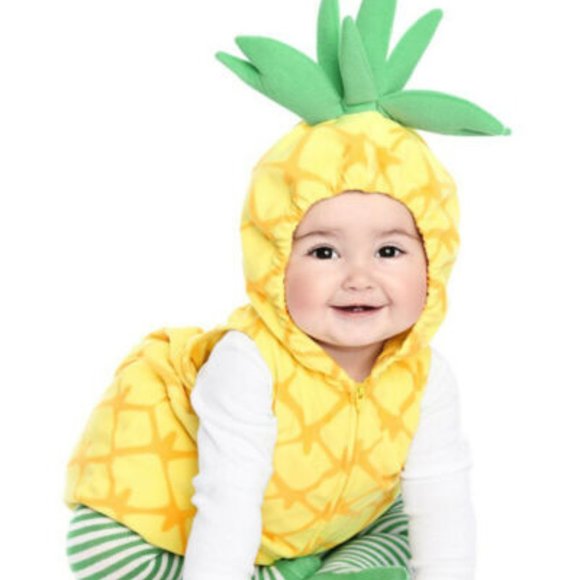 Carter's Baby Halloween Costume, Little Pineapple Sz 24 Months Yellow Part Only - Picture 1 of 10